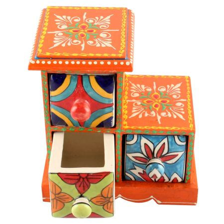 Spice Box Masala Rack Container Gift Items 
